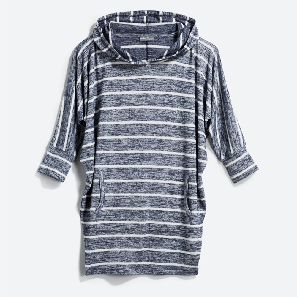Hooded dolman top